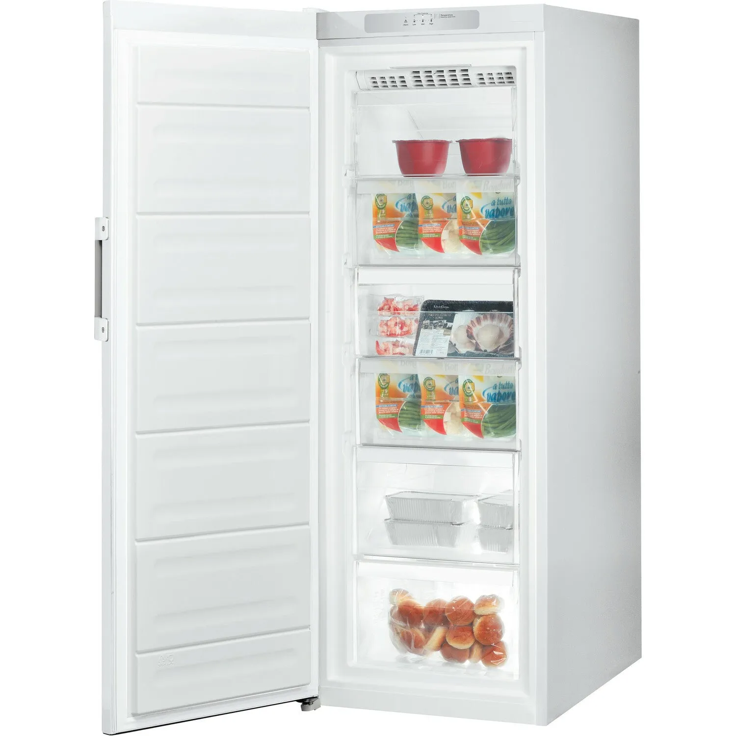 Indesit UI6 F2T W UK Freestanding 228L Freezer - White, E Rated
