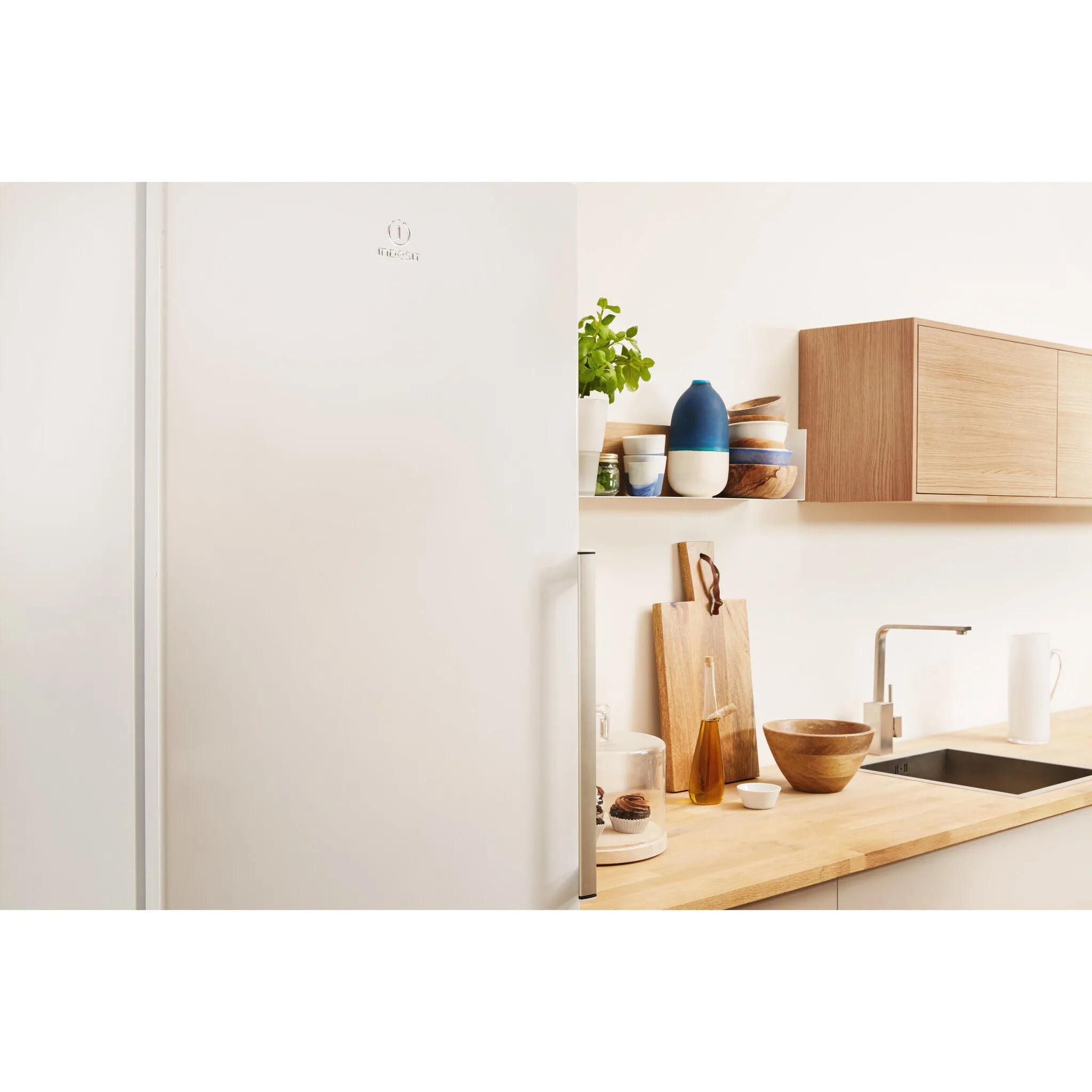Indesit UI8 F2C W UK Freestanding 263L Freezer - White, E Rated
