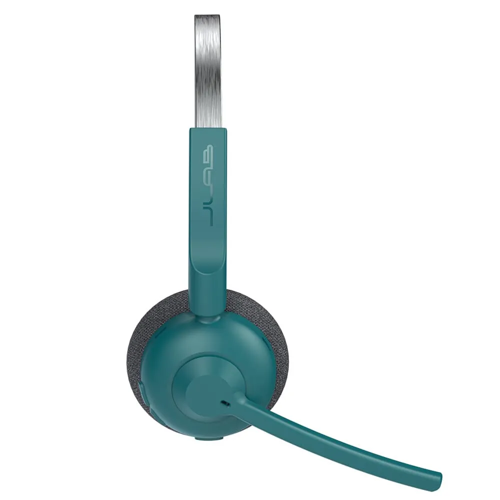 JLab GO Work Pop Headset Wireless Head-band Calls/Music Bluetooth Teal