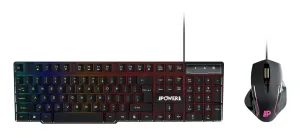 Juice PWR-GAM-BUNDLE-JAXTER keyboard Mouse included Gaming USB QWERTY English Black