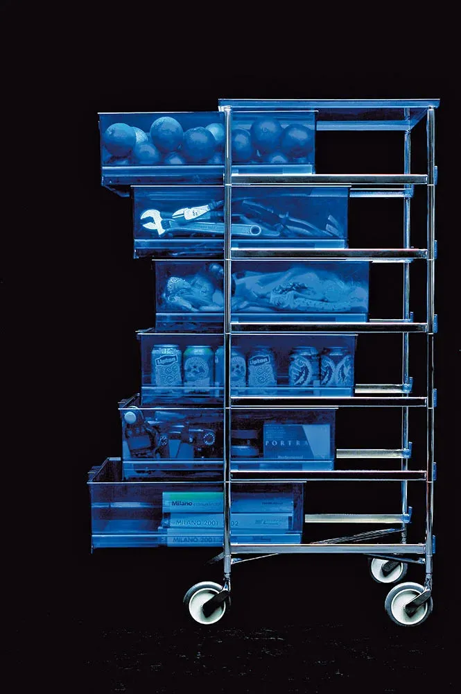 Kartell Mobil Mat, Light Blue