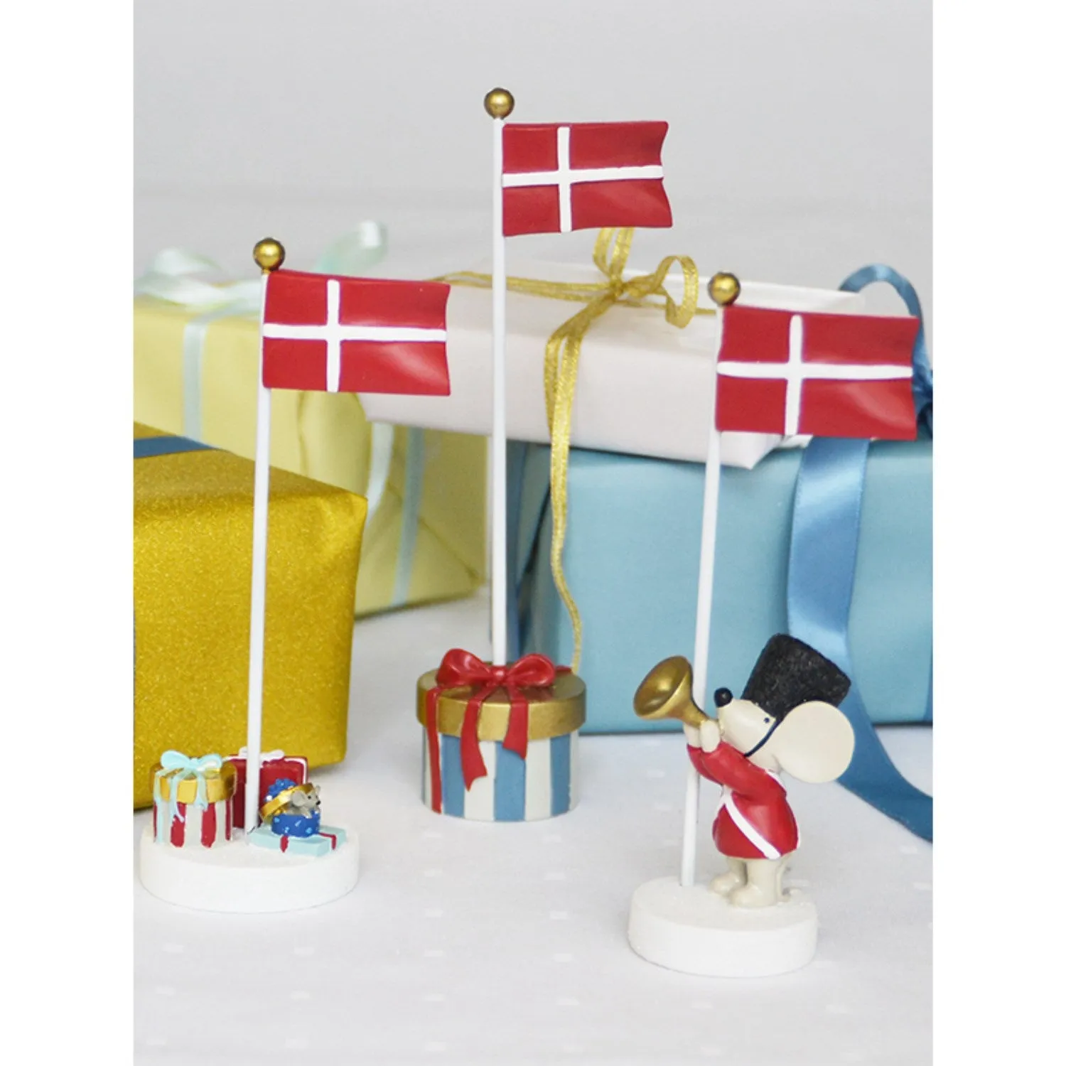 Kids by Friis Table Flags Large Pack in Blue