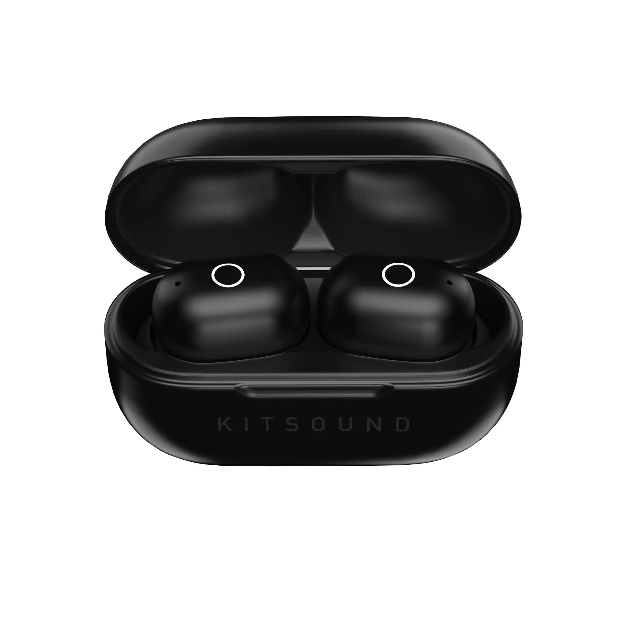 KitSound KSEDGE20BK headphones/headset Wireless In-ear Calls/Music USB Type-C Bluetooth Black