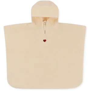 Konges Sløjd Terry Poncho w. Embroidered Swan