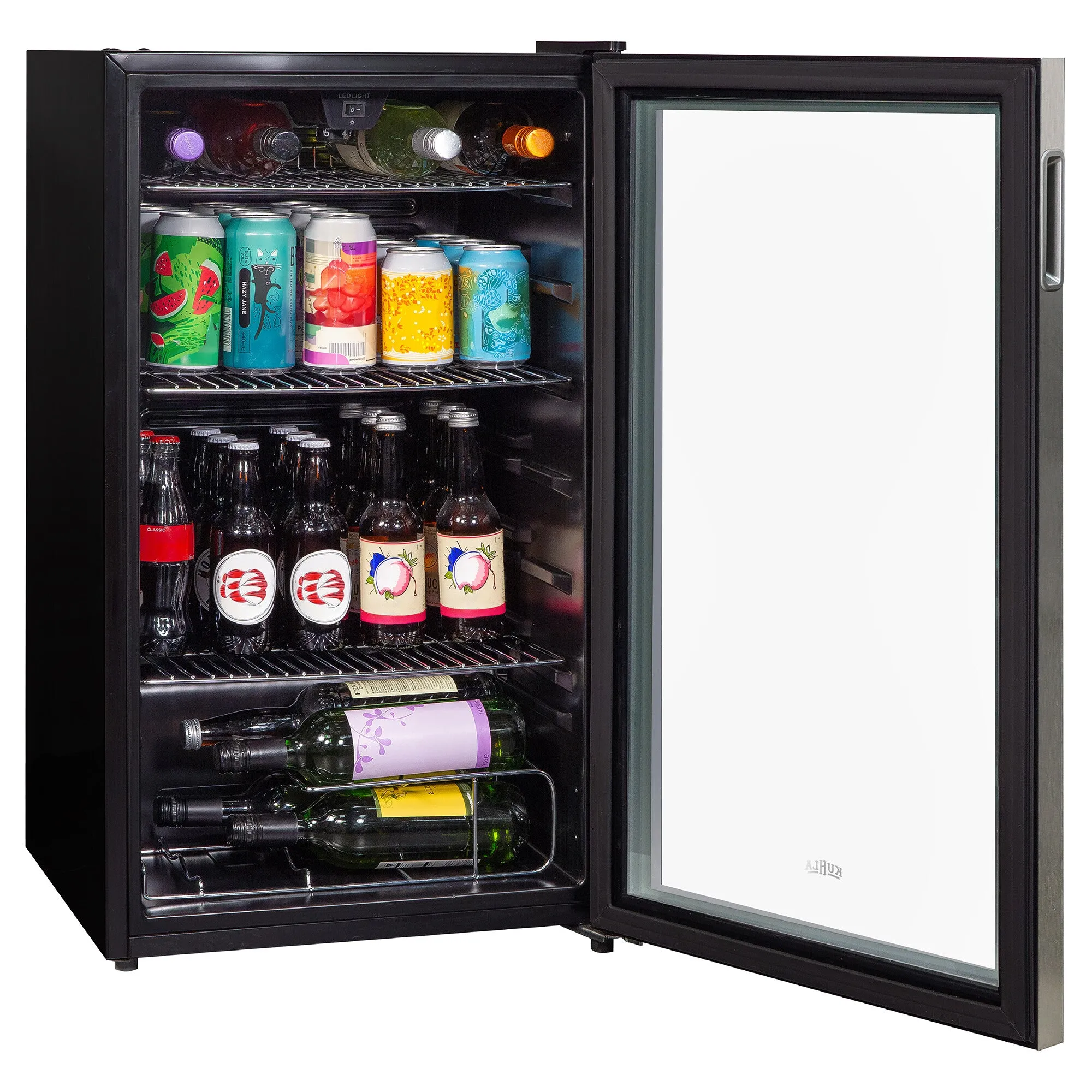 Kuhla K48BC101SS wine cooler Compressor wine cooler Freestanding Stainless steel