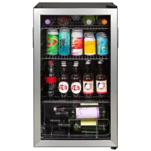 Kuhla K48BC101SS wine cooler Compressor wine cooler Freestanding Stainless steel