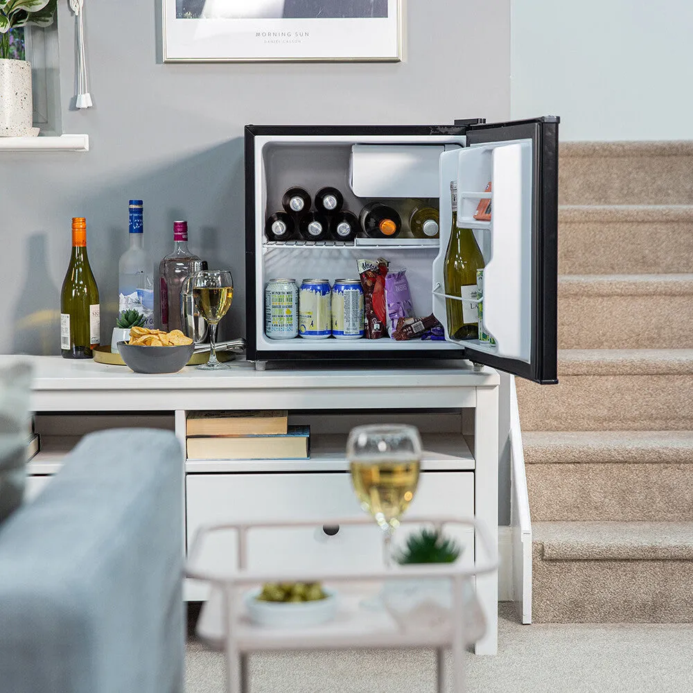 Kuhla KTTF0E4B 43L Table Top Mini Fridge, Black