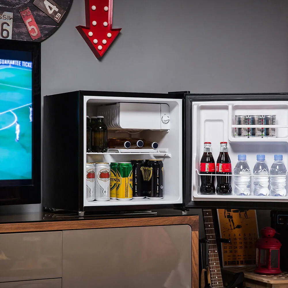 Kuhla KTTF0E4B 43L Table Top Mini Fridge, Black