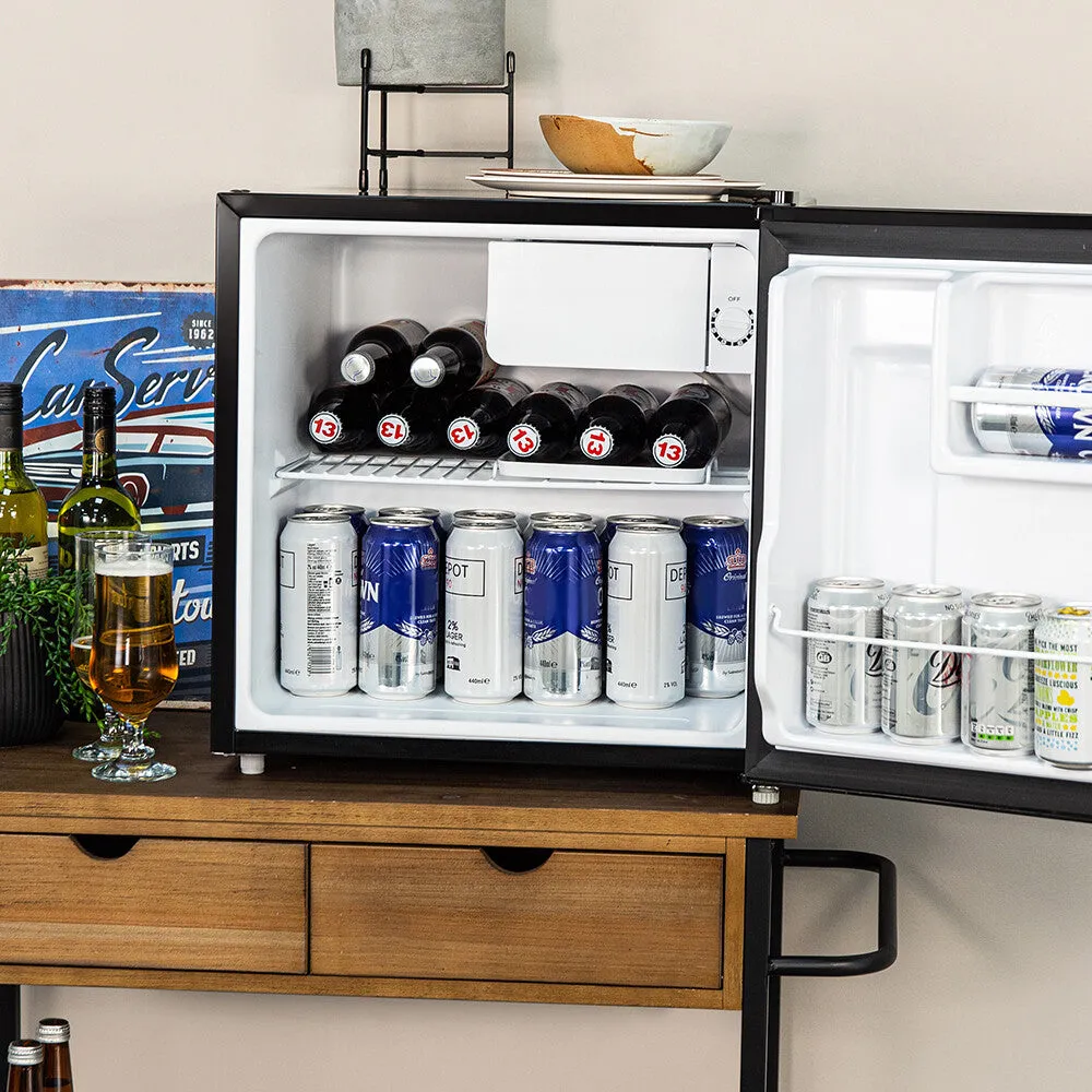 Kuhla KTTF0E4B 43L Table Top Mini Fridge, Black