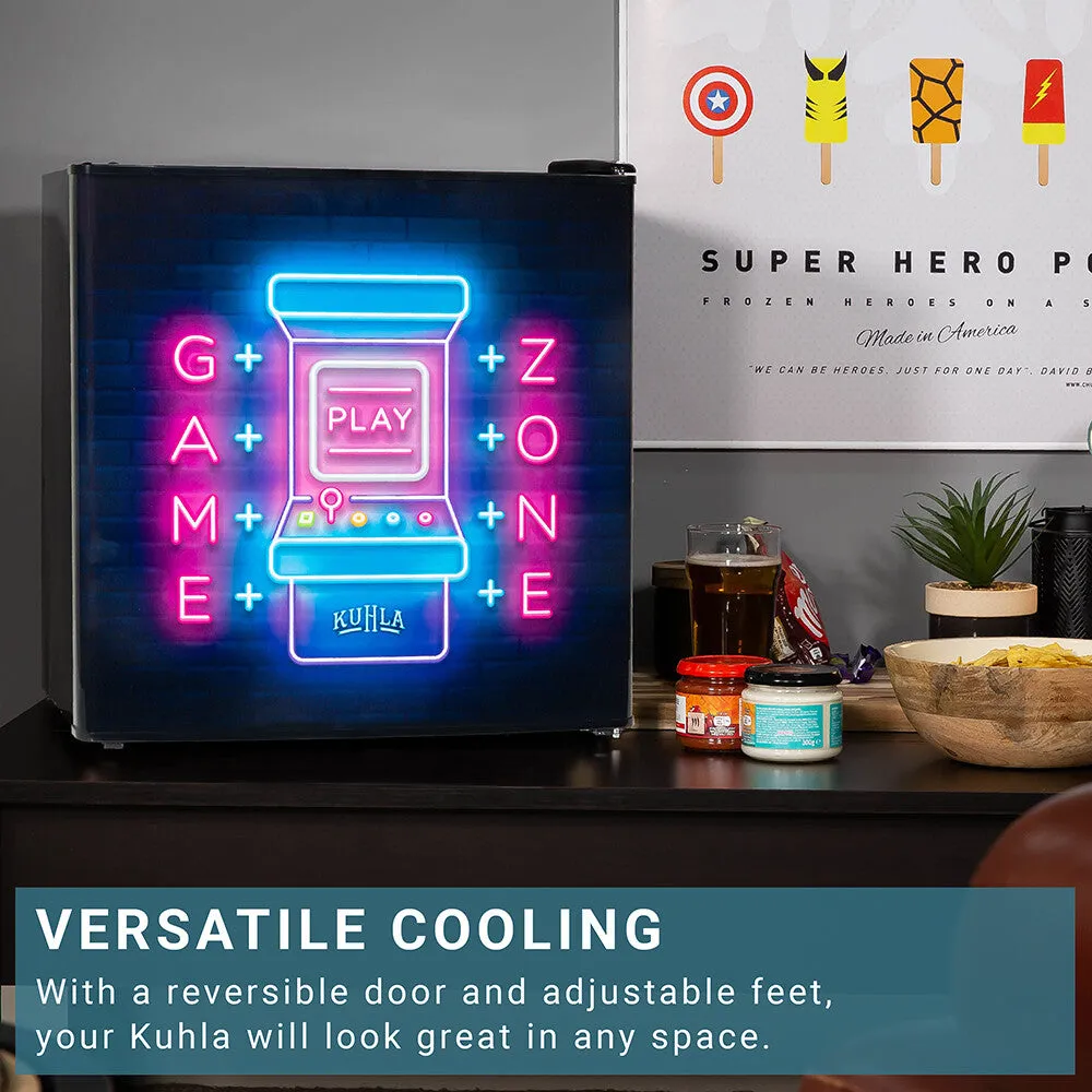 Kuhla KTTF0E6B-1019, Gamer Design 45L Table Top Fridge