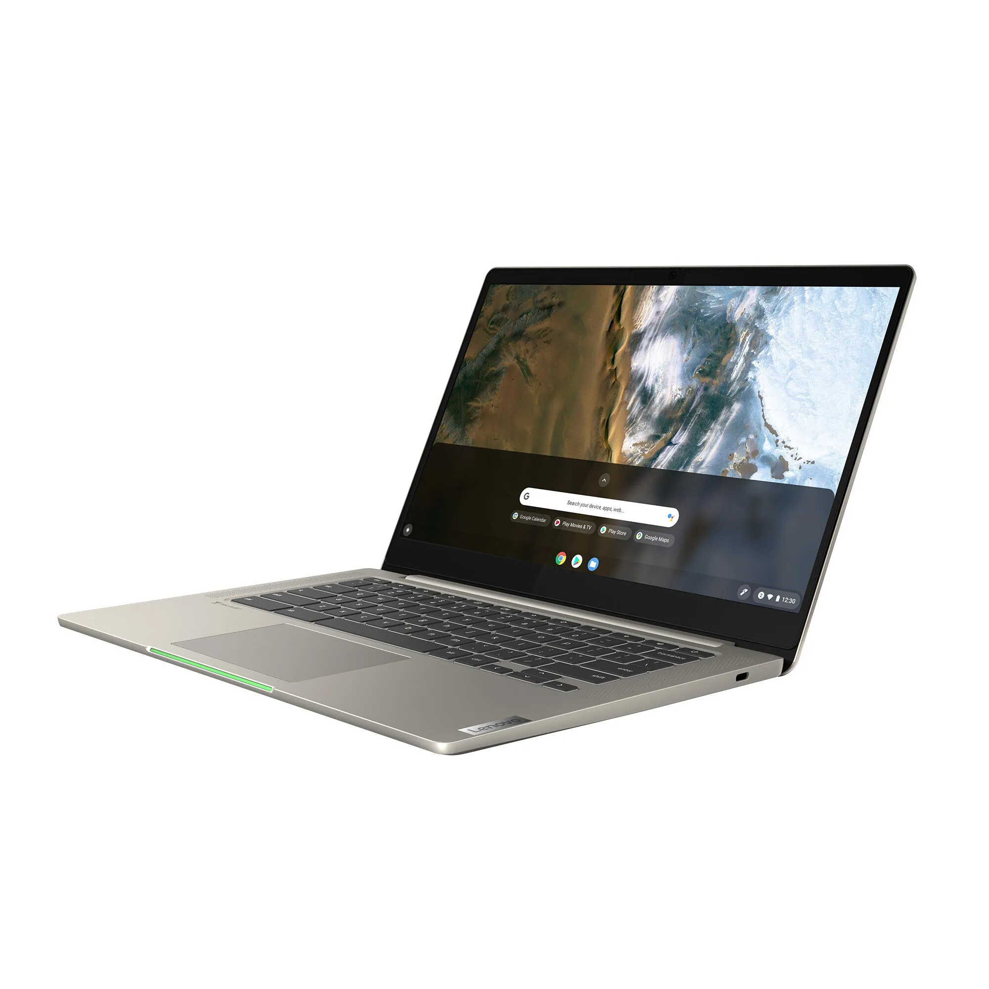 Lenovo IdeaPad 5 G6 14" Chromebook - Intel Core i3-1115G4, 4GB RAM, 256GB SSD, Touchscreen, ChromeOS, Sand