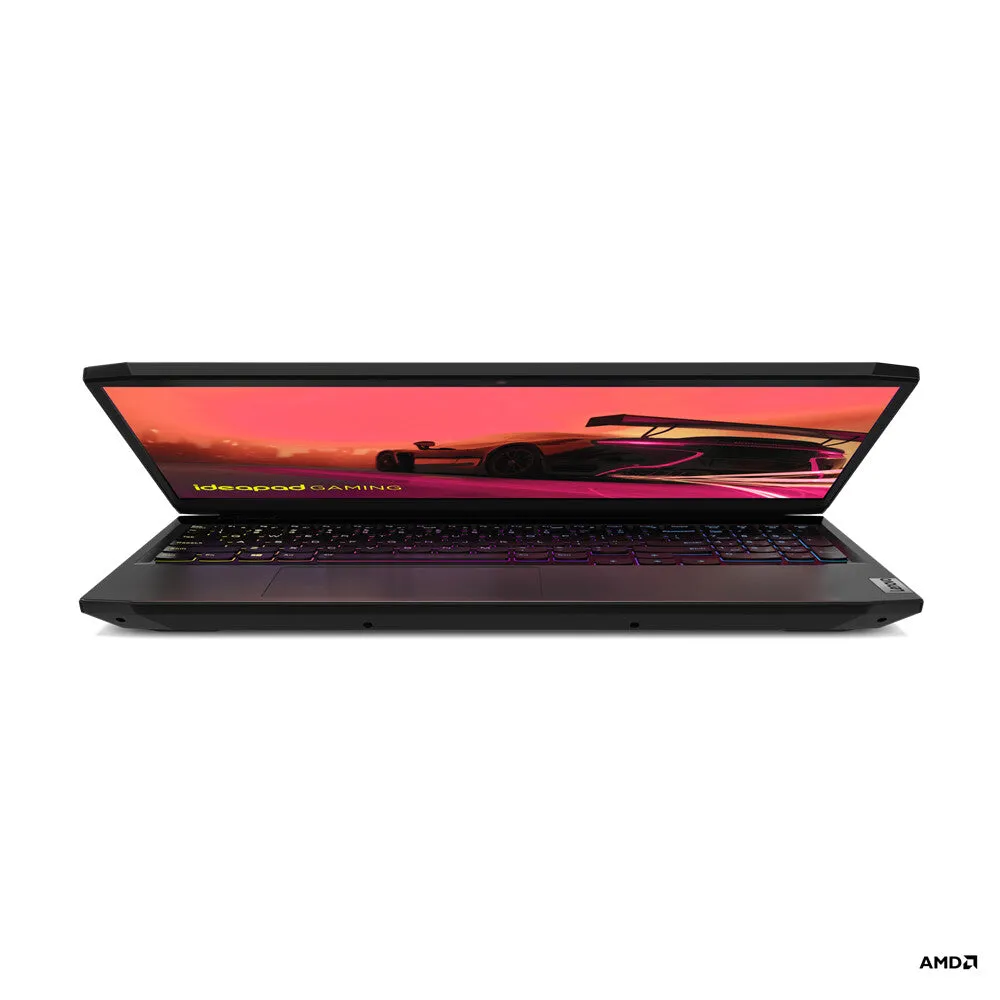 Lenovo IdeaPad Gaming 3 G3 15.6" Laptop - AMD Ryzen 5 5600H, 8GB RAM, 512GB SSD, NVIDIA GeForce RTX 3050, Windows 10 Home, Black