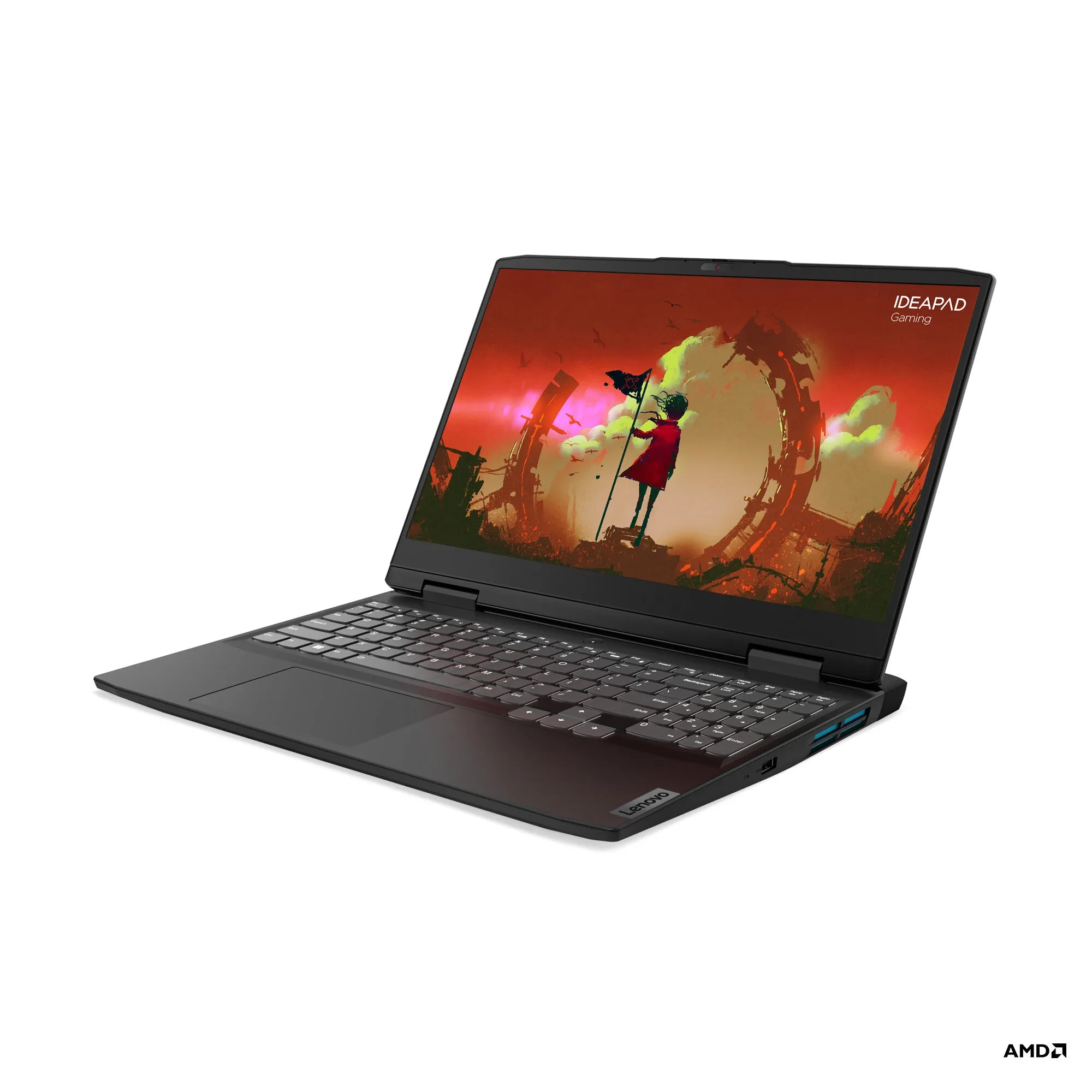 Lenovo IdeaPad Gaming 3 G7 15ARH7 15.6" Laptop - AMD Ryzen 5 6600H, 8GB RAM, 512GB SSD, NVIDIA GeForce RTX 3050 Ti, Windows 11 Home, Grey