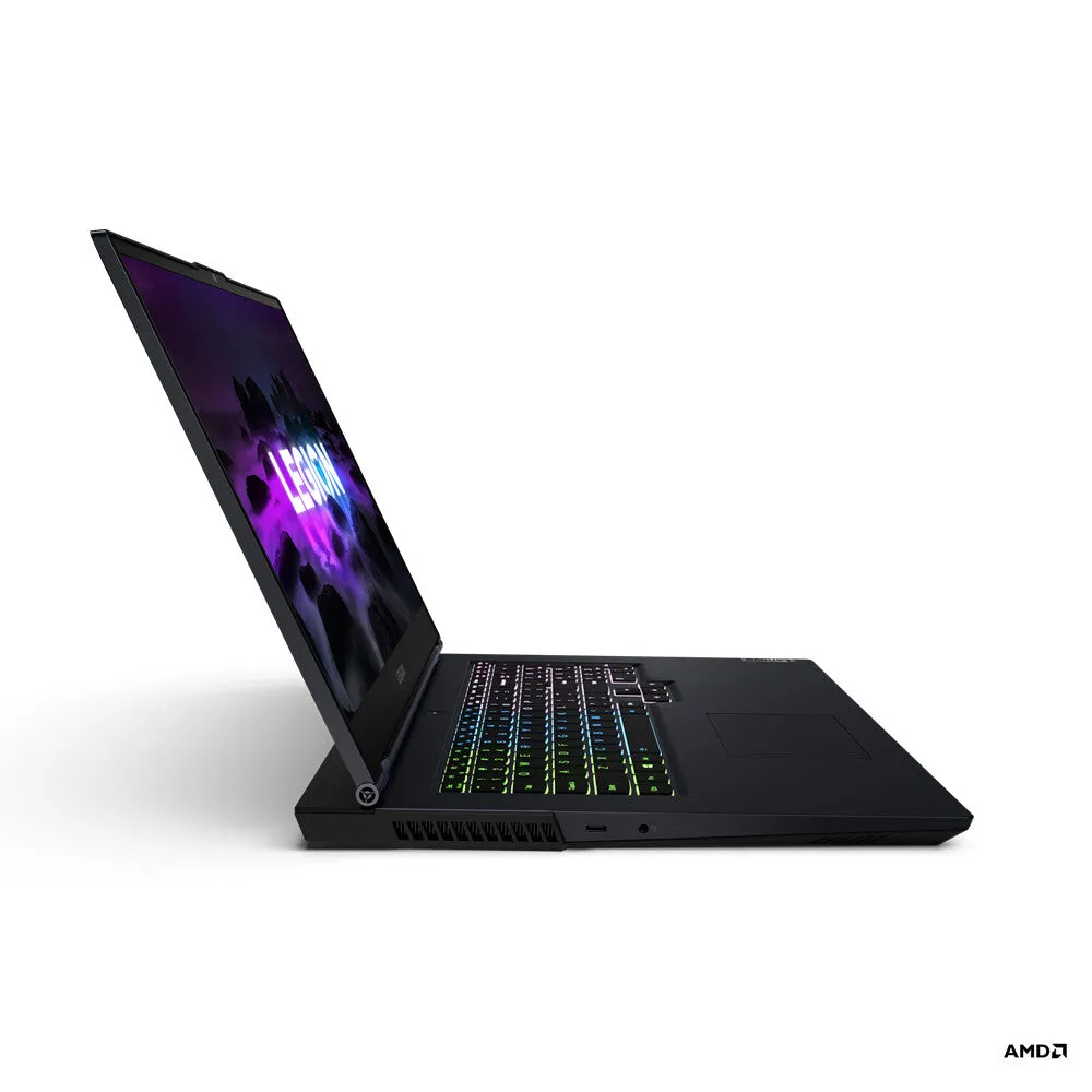 Lenovo Legion 5 17.3" Laptop - AMD Ryzen 5 5600H, 8GB RAM, 512GB SSD, NVIDIA GeForce RTX 3060, Windows 10 Home, Black