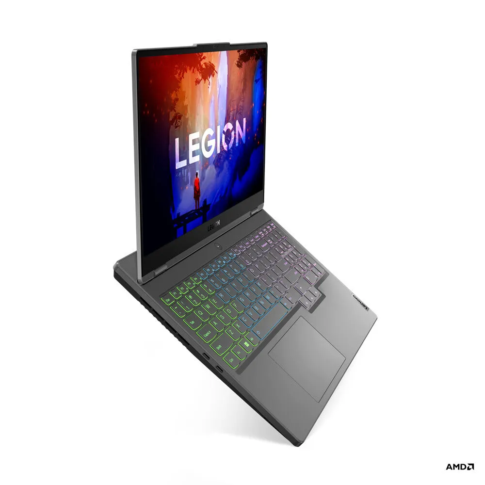 Lenovo Legion 5 G7 15ARH7H 15.6" Laptop - AMD Ryzen 7 6800H, 16GB RAM, 512GB SSD, NVIDIA GeForce RTX 3060, Windows 11 Home, Grey