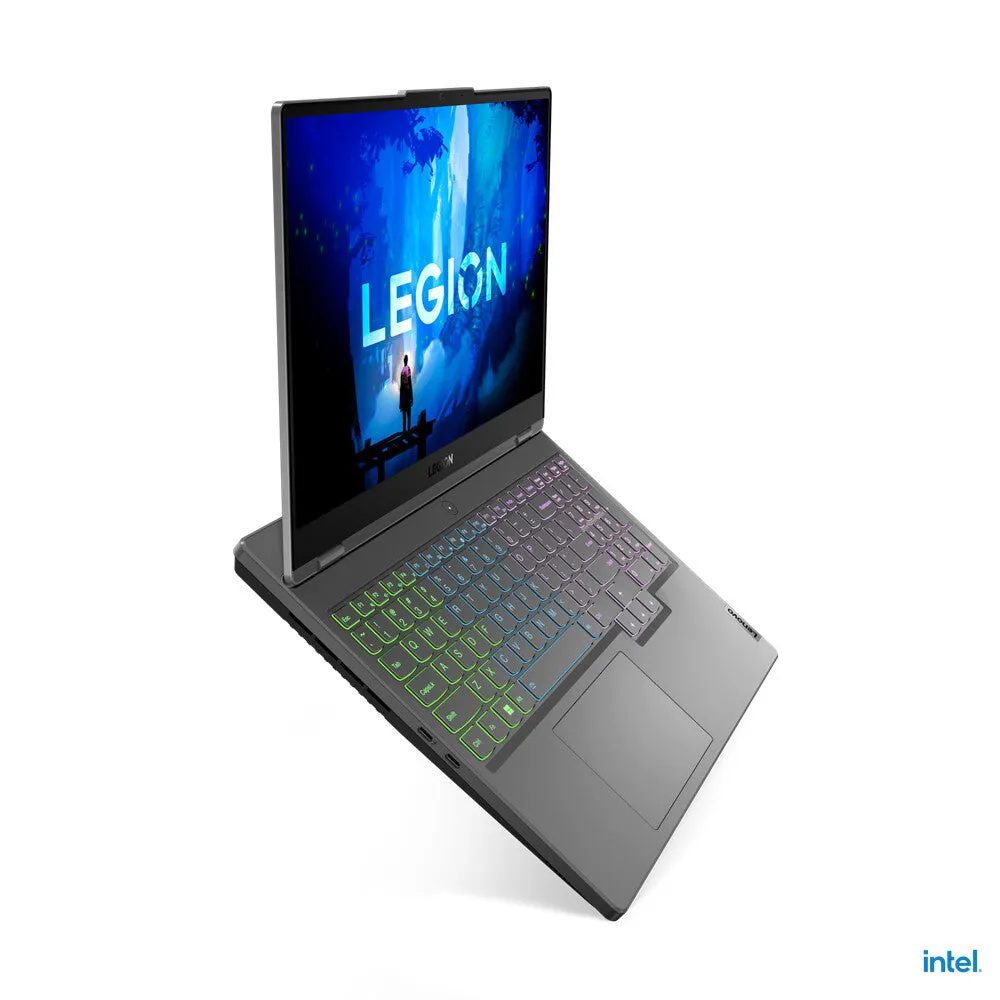 Lenovo Legion 5 G7 15IAH7H 15.6" Laptop - Intel Core i5-12500H, 8GB RAM, 512GB SSD, Wide Quad HD, Windows 11 Home, Grey