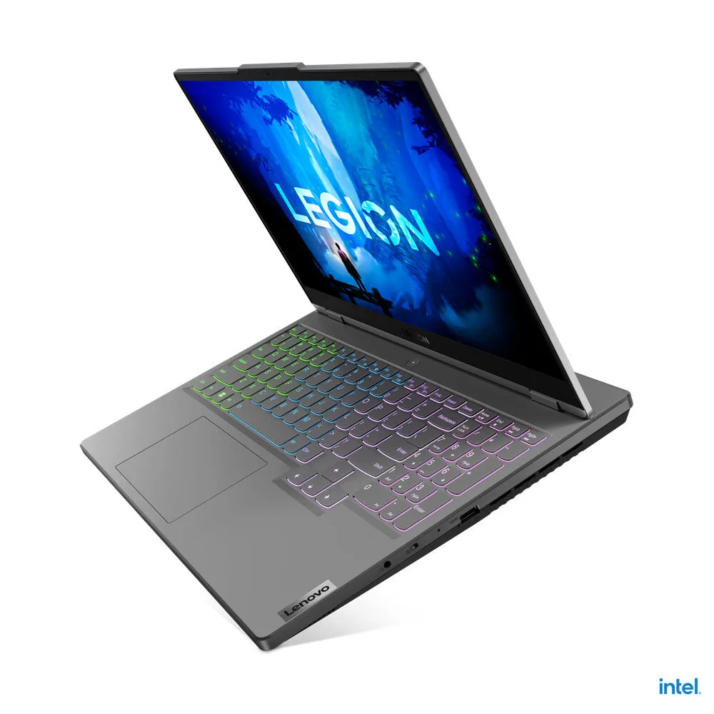Lenovo Legion 5 G7 15IAH7H 15.6" Laptop - Intel Core i5-12500H, 8GB RAM, 512GB SSD, Wide Quad HD, Windows 11 Home, Grey