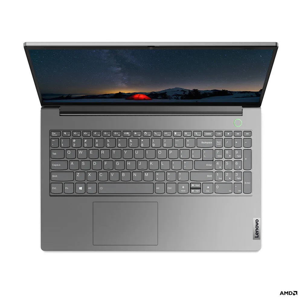 Lenovo ThinkBook 15 G2 15.6" Laptop - AMD Ryzen 5 5500U, 8GB RAM, 256GB SSD, Windows 10 Pro, Grey