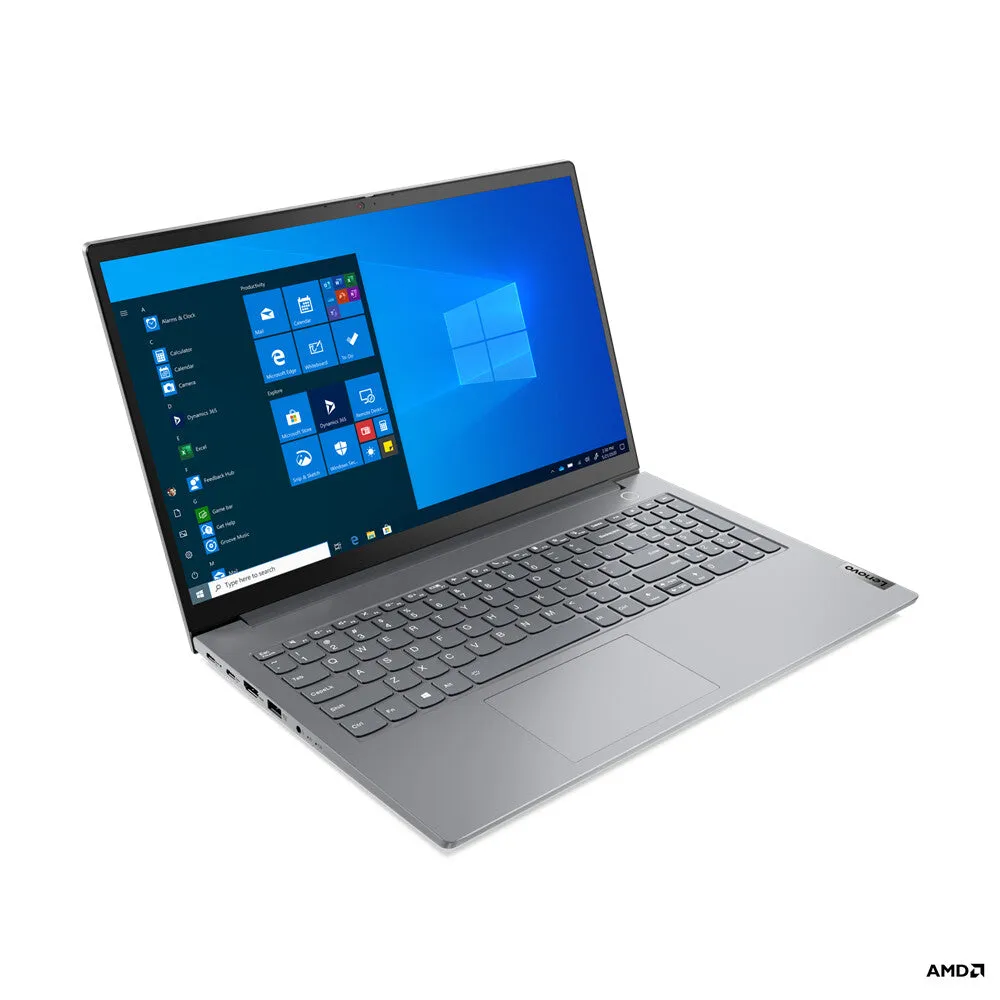 Lenovo ThinkBook 15 G3 15.6" Laptop - AMD Ryzen 5 5500U, 8GB RAM, 256GB SSD, Windows 11 Pro, Grey