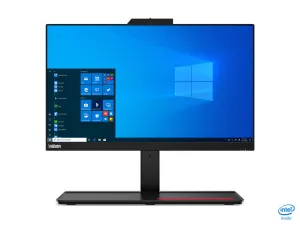 Lenovo ThinkCentre M70a Intel Core i5 i5-10400 54.6 cm (21.5") 1920 x 1080 pixels Touchscreen All-in-One PC 8 GB DDR4-SDRAM 256 GB SSD Windows 10 Pro Wi-Fi 5 (802.11ac) Black