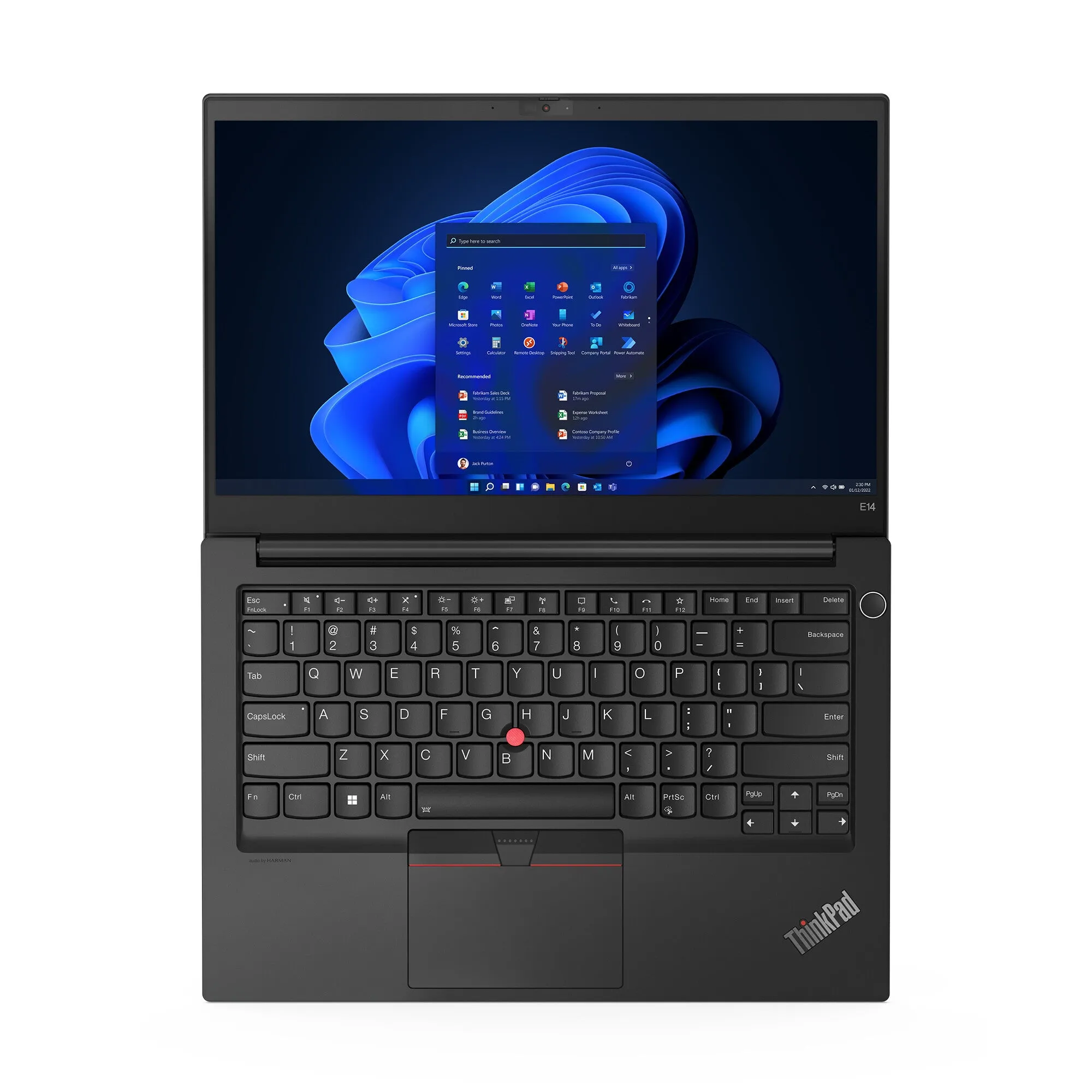 Lenovo ThinkPad E14 G4 14" Laptop - AMD Ryzen 7 5825U, 16GB RAM, 512GB SSD, Windows 11 Pro, Black