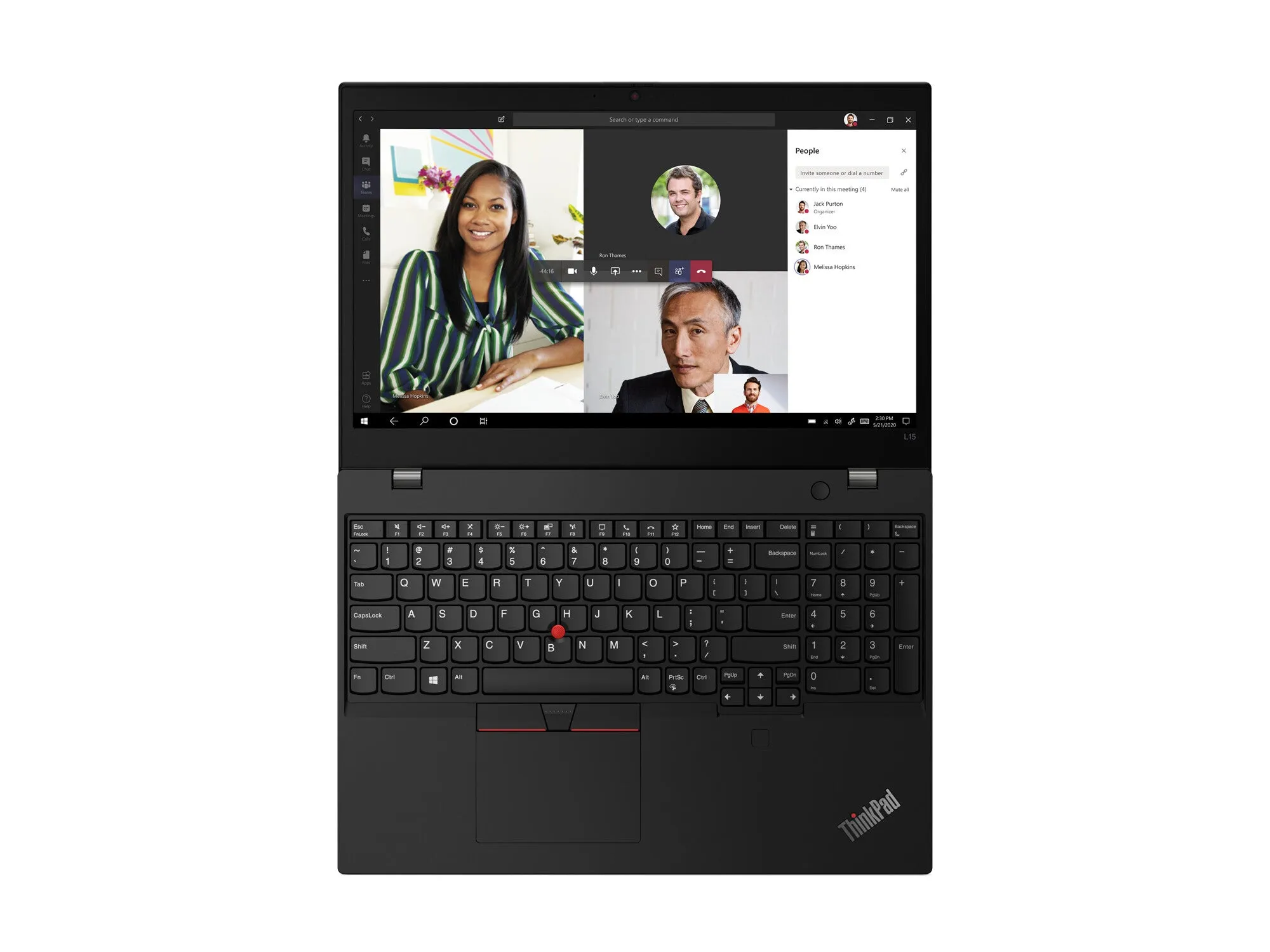 Lenovo ThinkPad L15 G1 15.6" Laptop - AMD Ryzen 5 PRO 4650U, 8GB RAM, 256GB SSD, Windows 10 Pro, Black