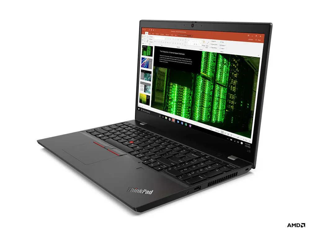 Lenovo ThinkPad L15 G2 15.6" Laptop - AMD Ryzen 5 PRO 5650U, 8GB RAM, 512GB SSD, Windows 10 Pro, Black