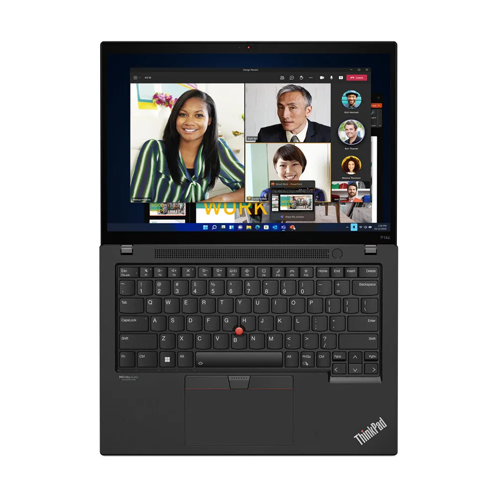 Lenovo ThinkPad P14s G3 14" Mobile Thin Client - Intel Core i7-1260P, 16GB RAM, 512GB SSD, Touchscreen, Windows 11 Pro, Black
