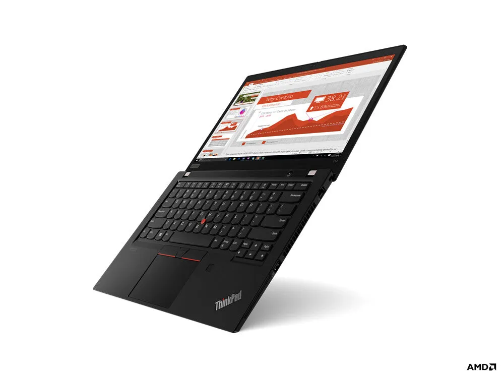 Lenovo ThinkPad T14 G1 14" Laptop - AMD Ryzen 7 PRO 4750U, 16GB RAM, 512GB SSD, Windows 10 Pro, Black