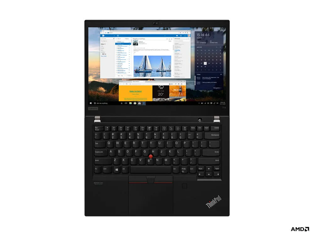 Lenovo ThinkPad T14 G1 14" Laptop - AMD Ryzen 7 PRO 4750U, 16GB RAM, 512GB SSD, Windows 10 Pro, Black