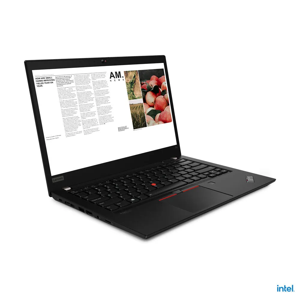 Lenovo ThinkPad T14 G2 14" Laptop - Intel Core i5-1135G7, 8GB RAM, 256GB SSD, Windows 11 Pro, Black