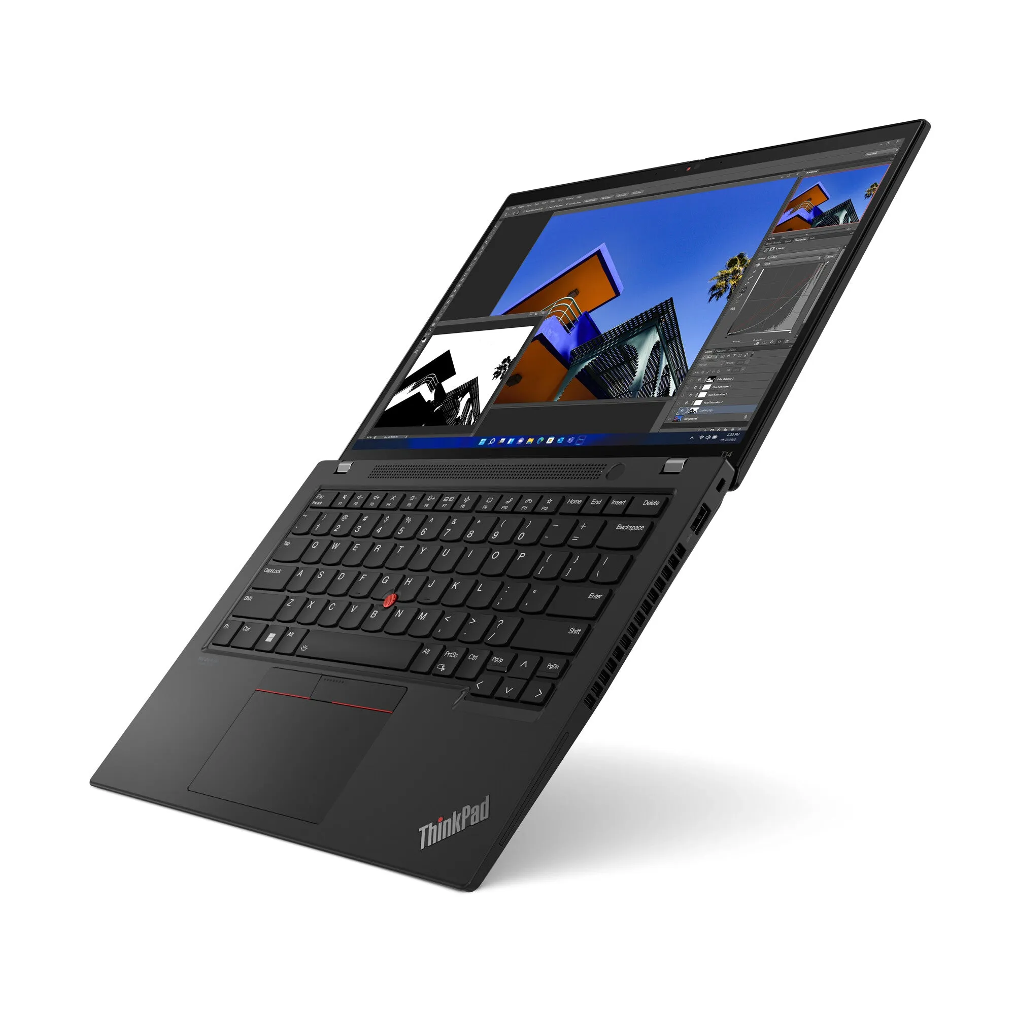 Lenovo ThinkPad T14 G2 14" Laptop - Intel Core i5-1235U, 8GB RAM, 256GB SSD, Windows 11 Pro, Black