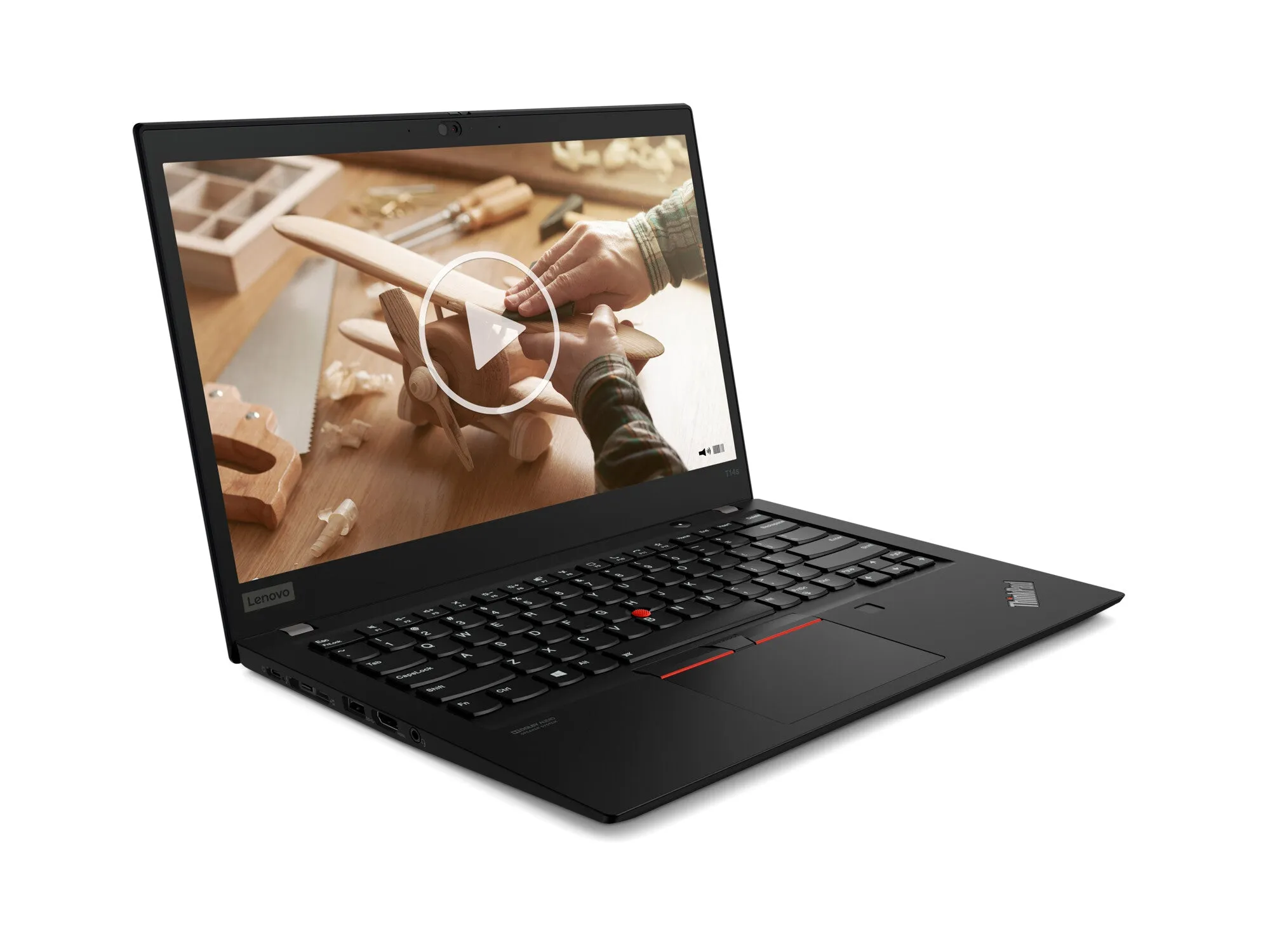 Lenovo ThinkPad T14s G1 14" Laptop - AMD Ryzen 5 PRO 4650U, 16GB RAM, 512GB SSD, Touchscreen, Windows 10 Pro, Black