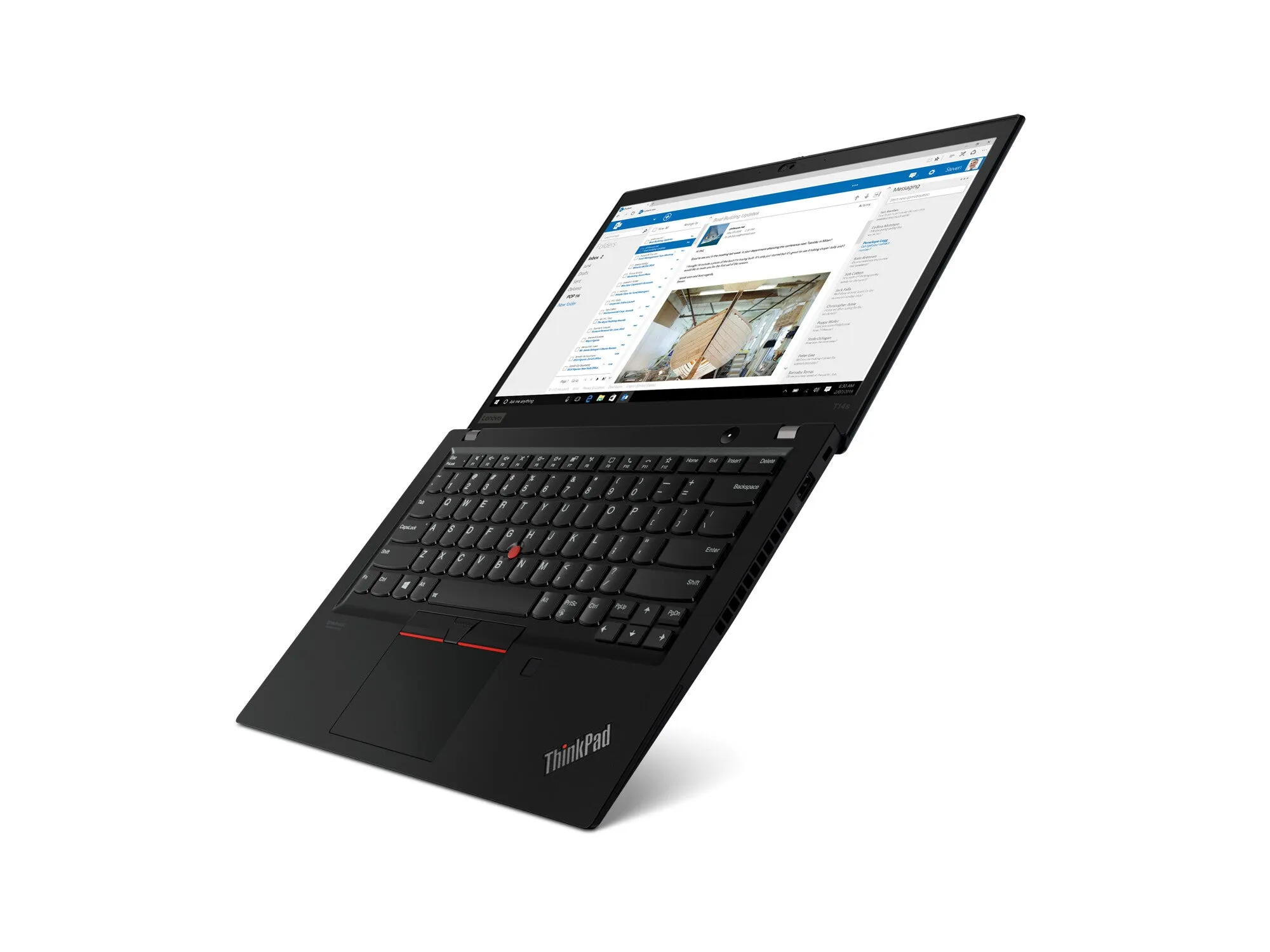 Lenovo ThinkPad T14s G1 14" Laptop - AMD Ryzen 5 PRO 4650U, 16GB RAM, 512GB SSD, Touchscreen, Windows 10 Pro, Black
