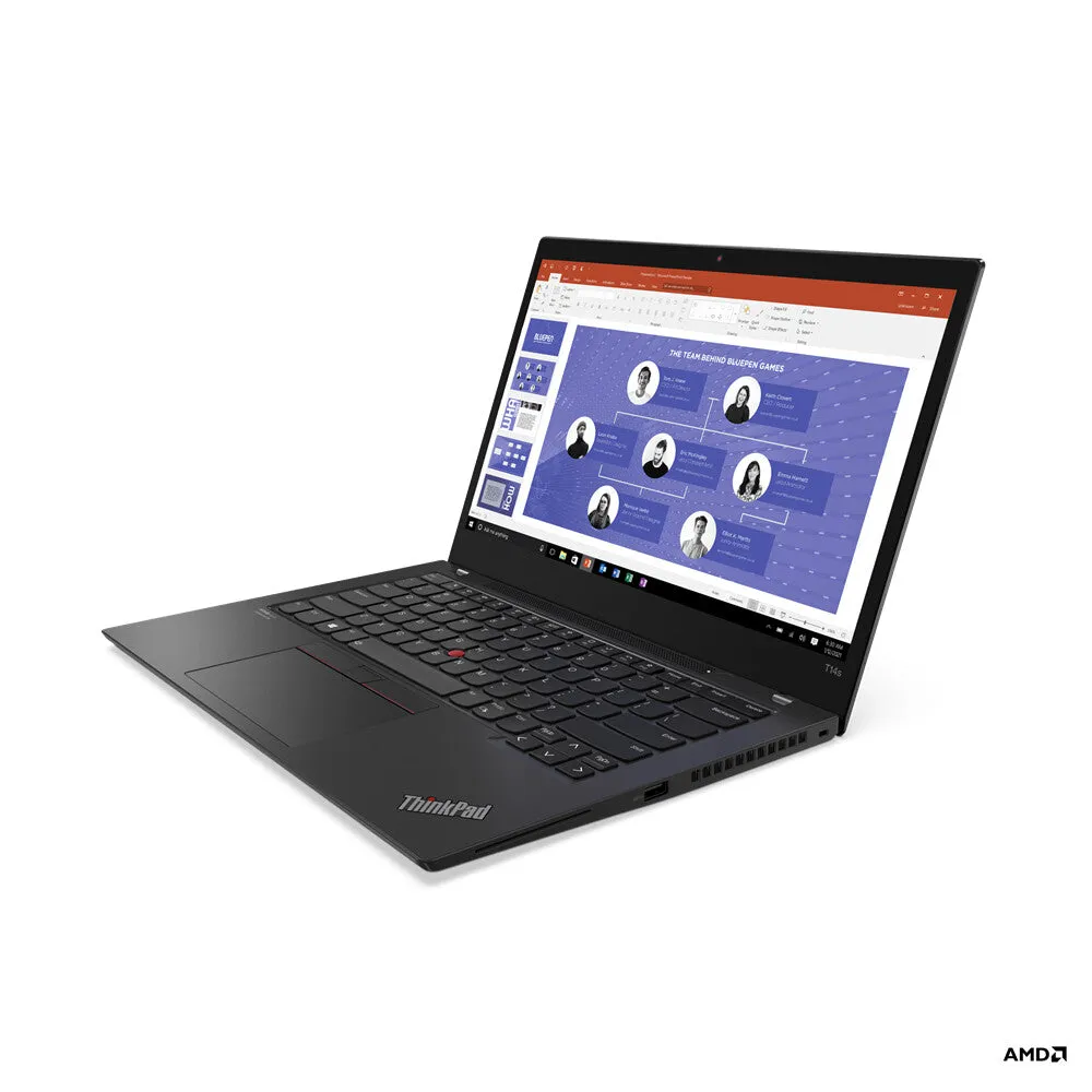 Lenovo ThinkPad T14s G2 14" Laptop - AMD Ryzen 7 PRO 5850U, 16GB RAM, 512GB SSD, Windows 11 Pro, Black