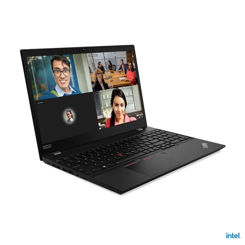 Lenovo ThinkPad T15 G1 15.6" Laptop - Intel Core i5-1135G7, 8GB RAM, 256GB SSD, IPS, Windows 11 Pro, Black