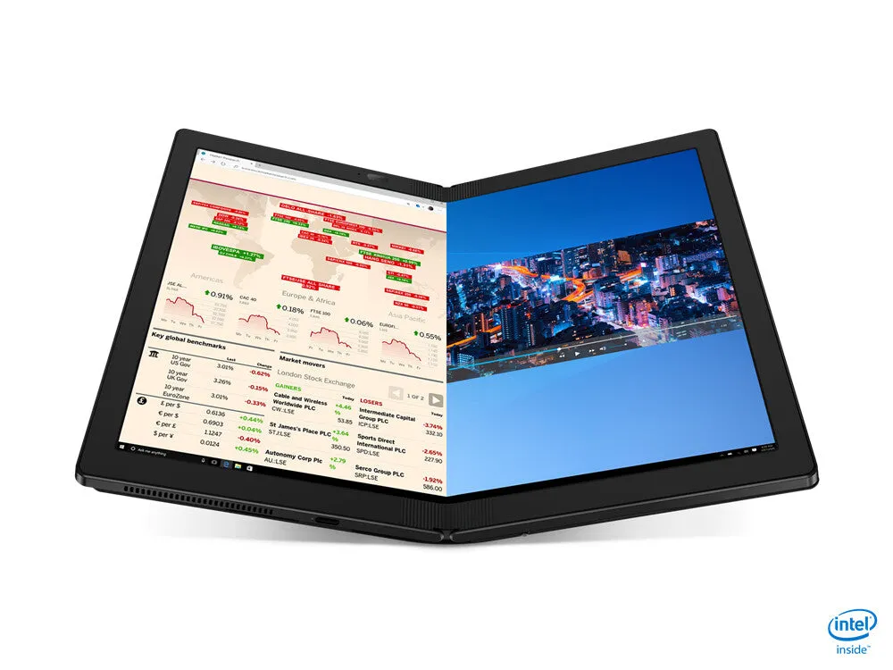Lenovo ThinkPad X1 Fold G1 13.3" 2-in-1 Laptop - Intel Core i5-L16G7, 8GB RAM, 512GB SSD, Touchscreen, Windows 10 Pro, Black