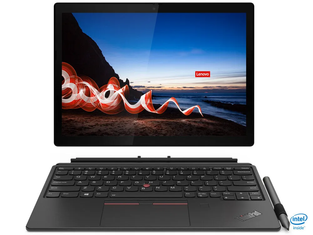 Lenovo ThinkPad X12 G1 12.3" 2-in-1 Laptop - Intel Core i5-1130G7, 8GB RAM, 256GB SSD, Touchscreen, Windows 10 Pro, Black