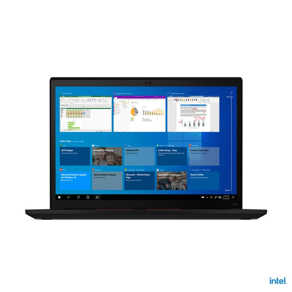 Lenovo ThinkPad X13 G2 13.3" Laptop - Intel Core i5-1135G7, 8GB RAM, 256GB SSD, Windows 11 Pro, Black