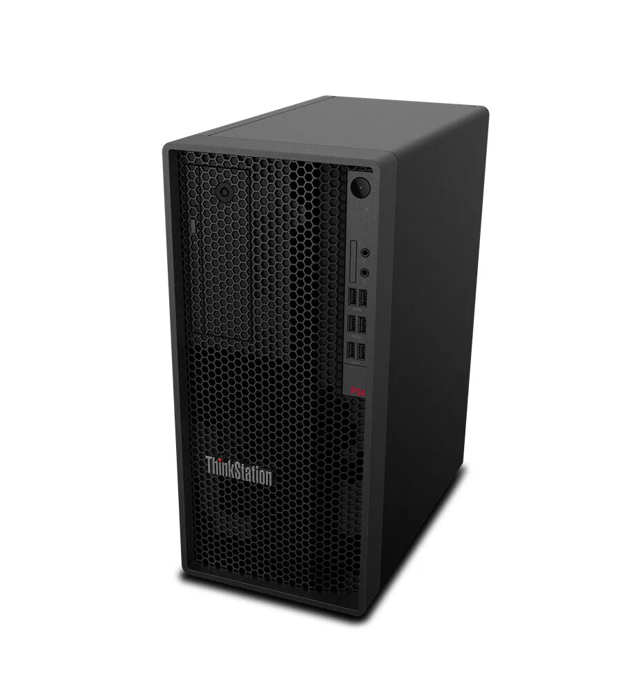 Lenovo ThinkStation P348 Intel Core i5 i5-11500 8 GB DDR4-SDRAM 256 GB SSD Windows 10 Pro Tower Workstation Grey