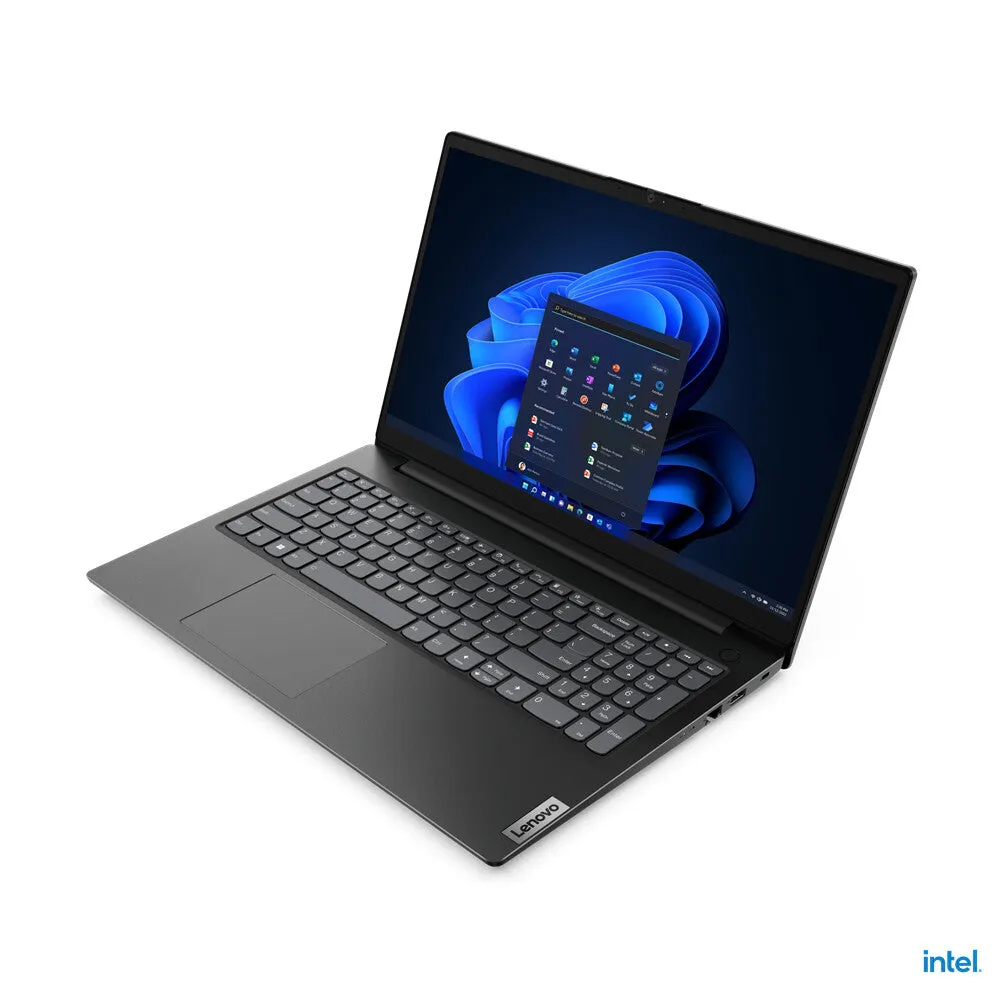 Lenovo V 15 G3 15.6" Laptop - Intel Core i3-1215U, 8GB RAM, 256GB SSD, Full HD, Windows 11 Home, Black