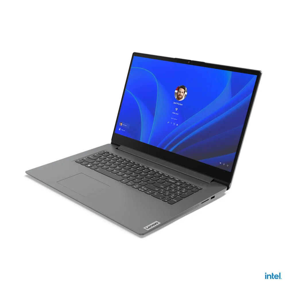 Lenovo V 17 G3 17" Laptop - Intel Core i5-1235U, 8GB RAM, 512GB SSD, Windows 11 Pro, Grey