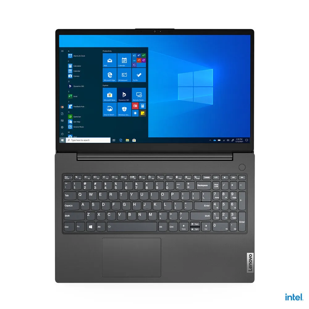 Lenovo V V15 15.6" Laptop - Intel Core i5-1135G7, 8GB RAM, 256GB SSD, Full HD, Windows 11 Pro, Black