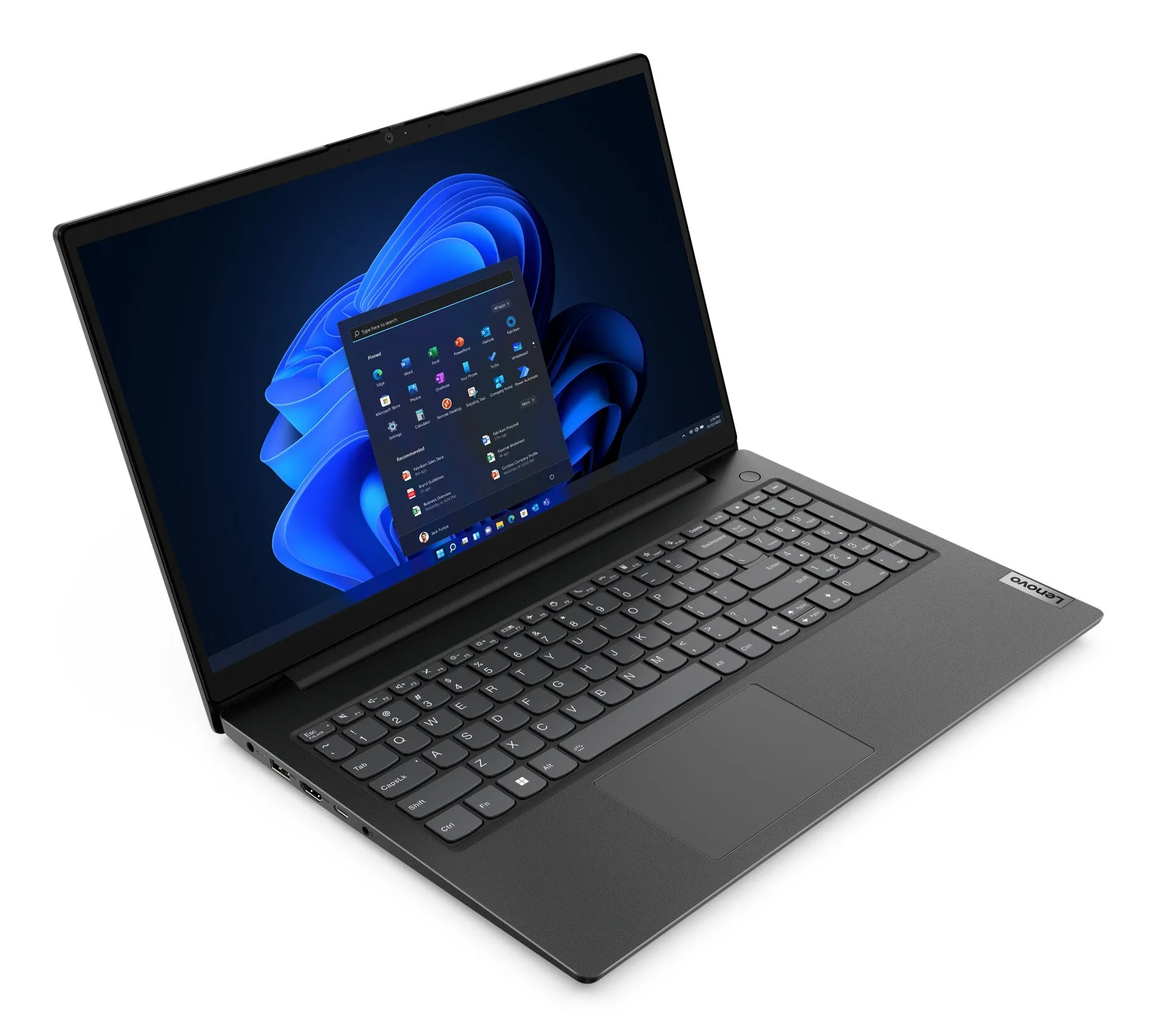 Lenovo V15 G3 15.6" Laptop - Intel Core i5-1235U, 8GB RAM, 256GB SSD, Windows 11 Home, Black