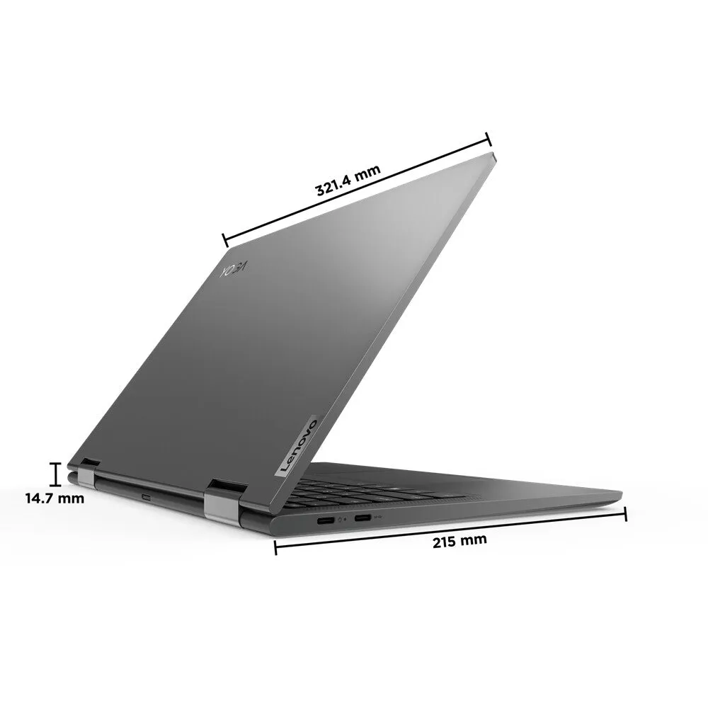 Lenovo Yoga 5G 14Q8CX05 14" 2-in-1 Laptop - Qualcomm Snapdragon 8CX, 8GB RAM, 512GB Flash, Touchscreen, Windows 11 Home, Grey