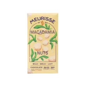 Macadamia Nuts 39% Milk Chocolate 100g