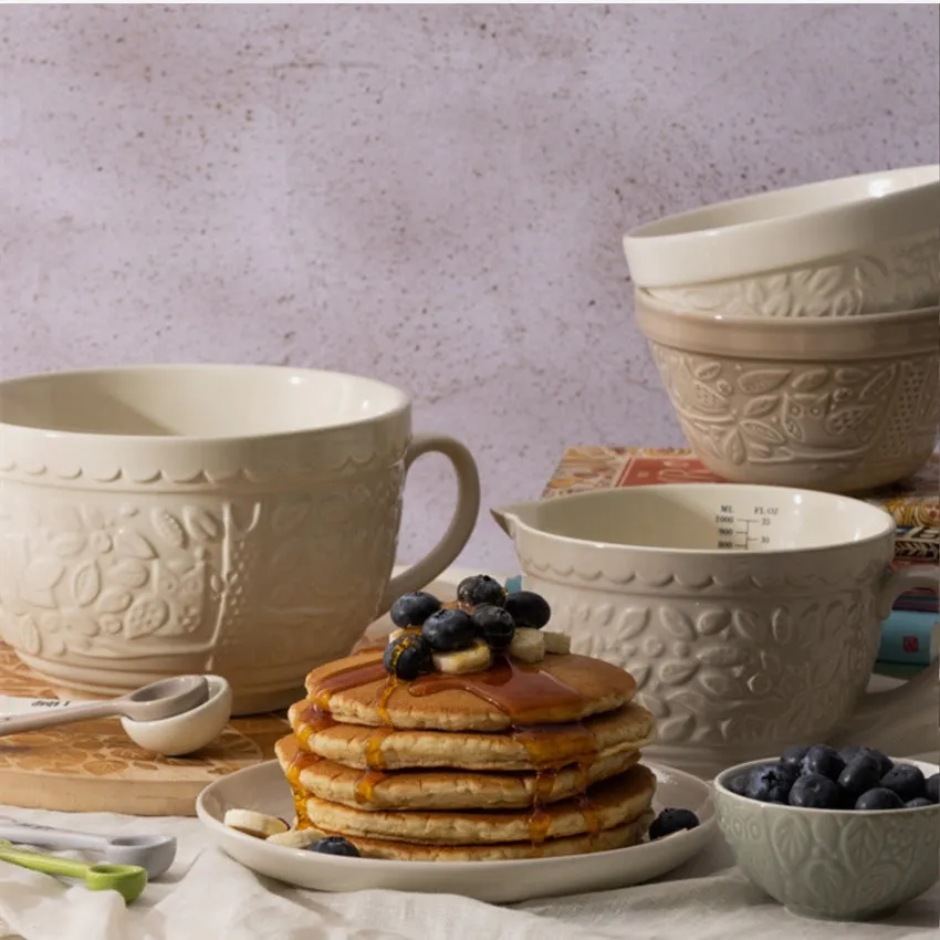 Mason Cash | Forest Batter Bowl 2L - Cream Owl