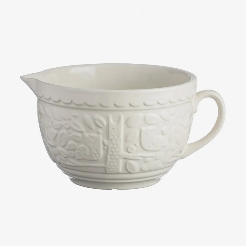 Mason Cash | Forest Batter Bowl 2L - Cream Owl