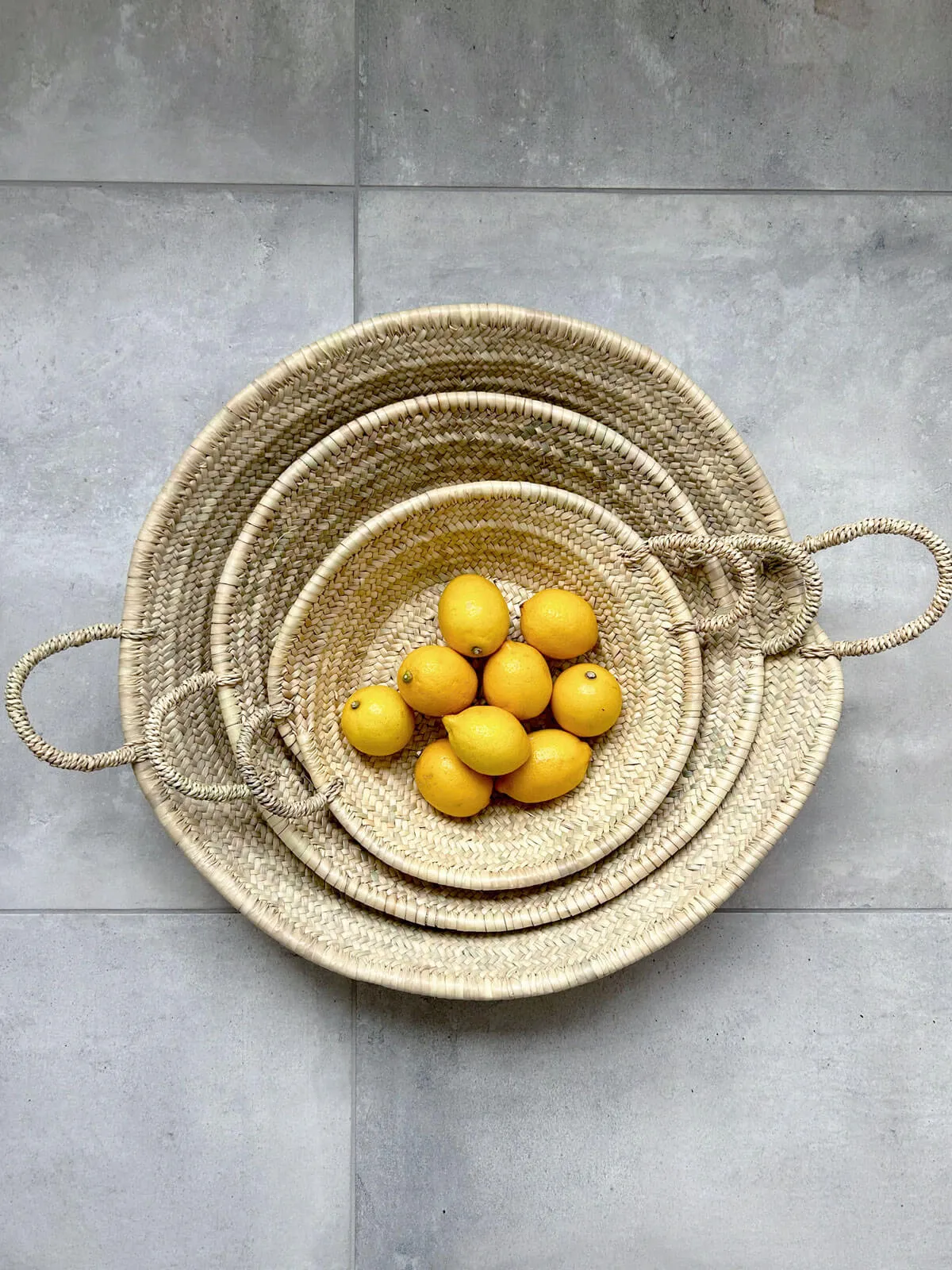 Moroccan Oversize Woven Plate