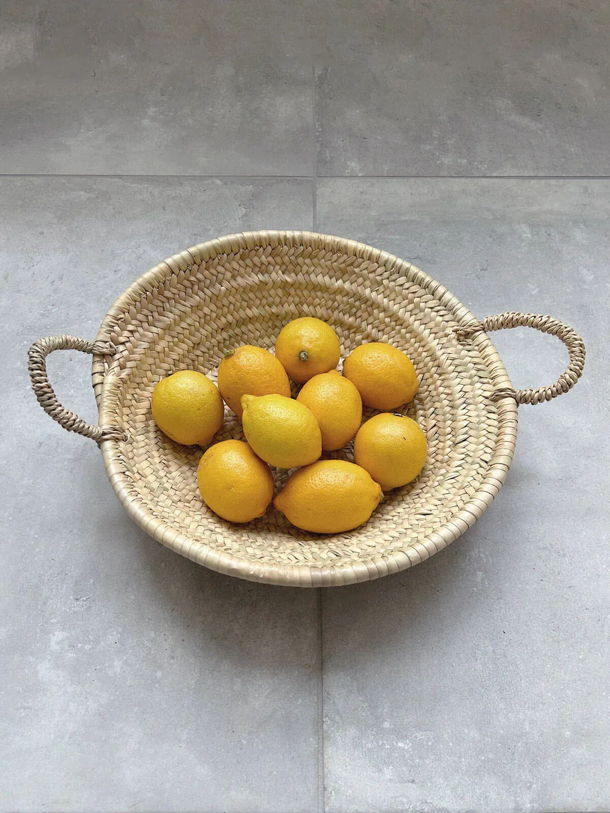 Moroccan Oversize Woven Plate